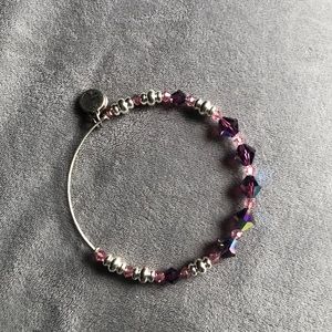 Crystals Alex and Ani bracelet